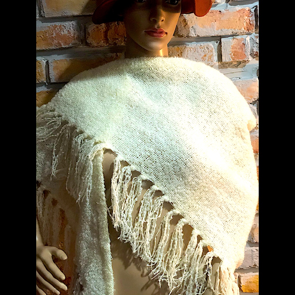 Wool And Mohair Wrap